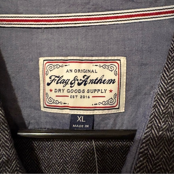 NWT Flag & Anthem Burnsville Stretch Flannel Shirt | Size: XL - Picture 4 of 6